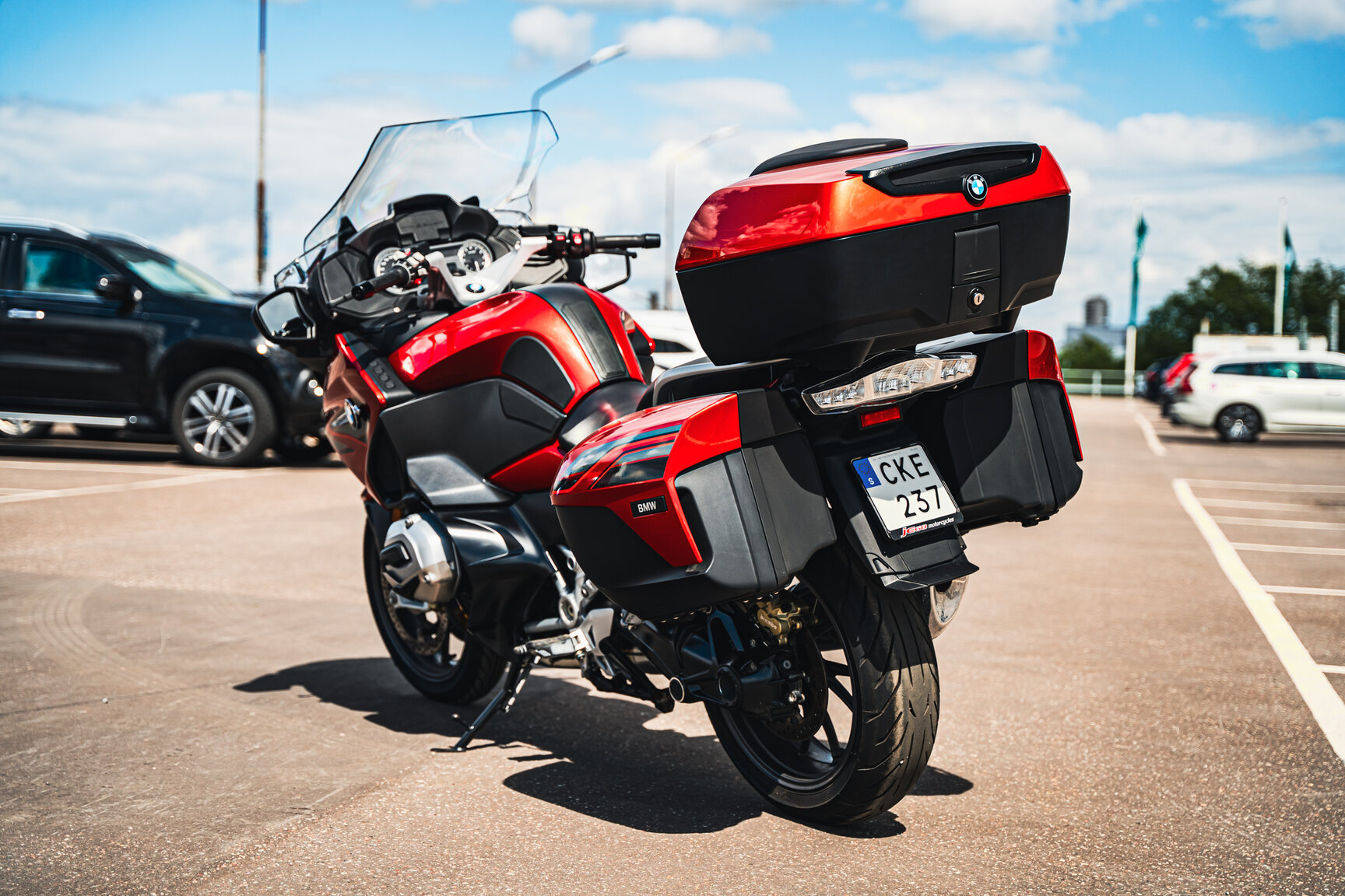 Exterior image of 2018 BMW R 1200 RT