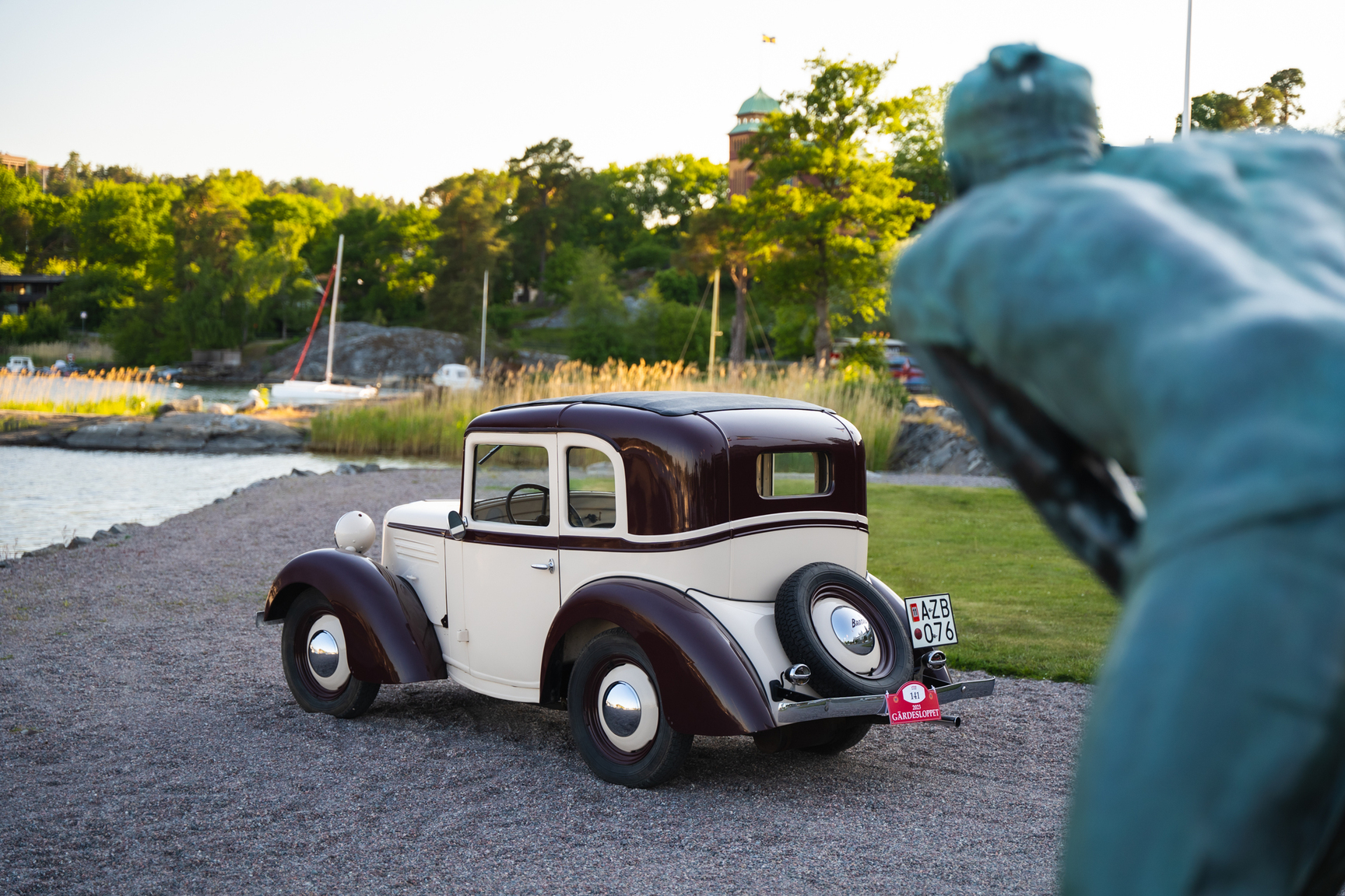 Exteriörbild på 1938 American Bantam Model 30 Coupé