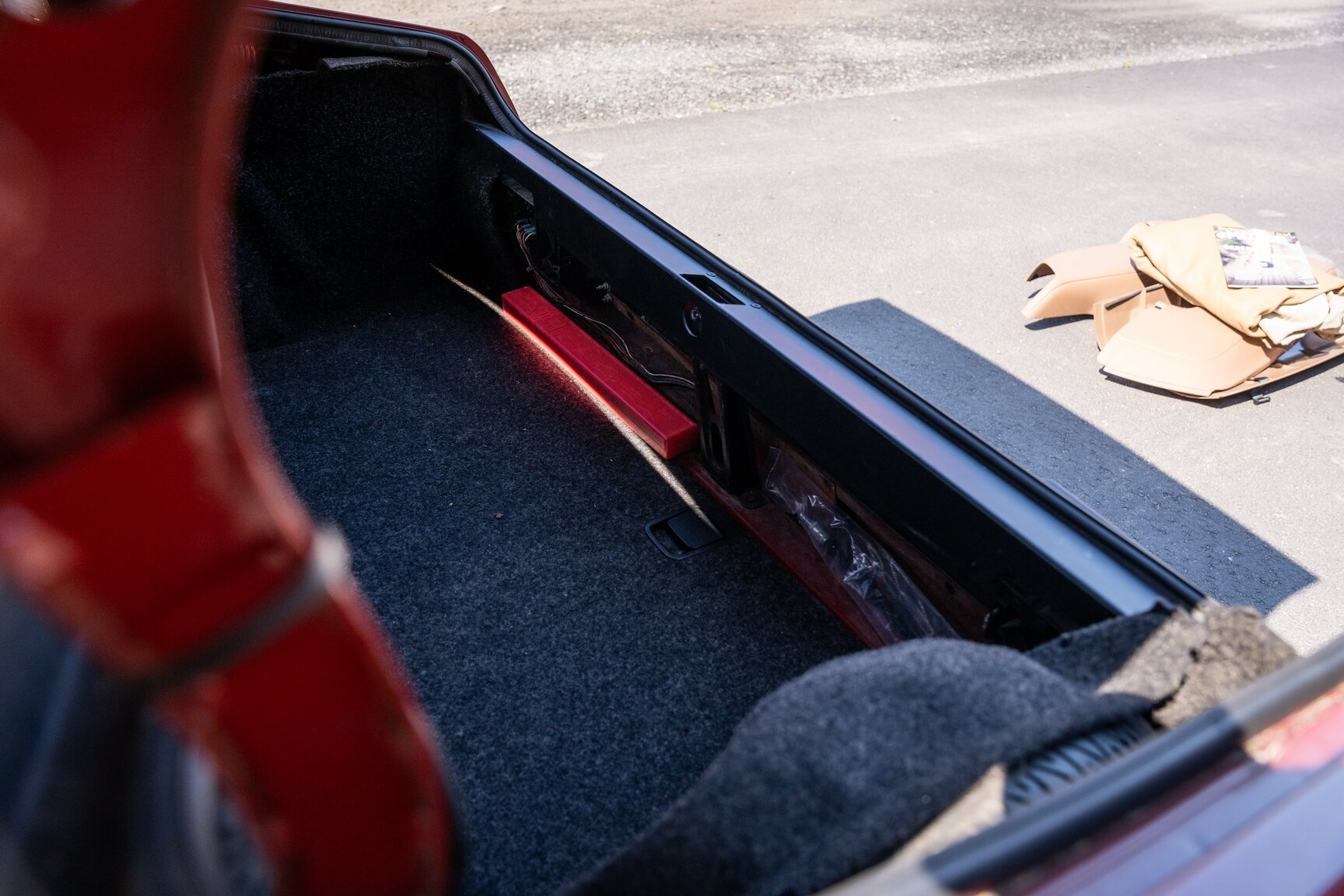 Innenraumfoto von 1988 Saab 900 Turbo Convertible