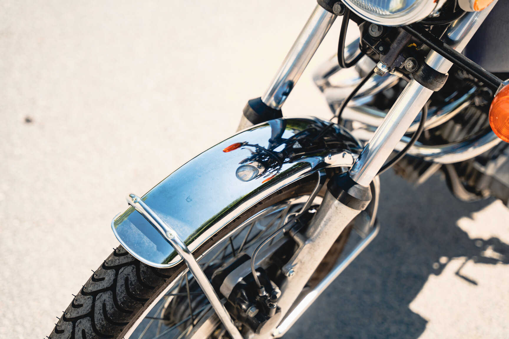 Aussenfoto 1975 Honda CB 400 Four