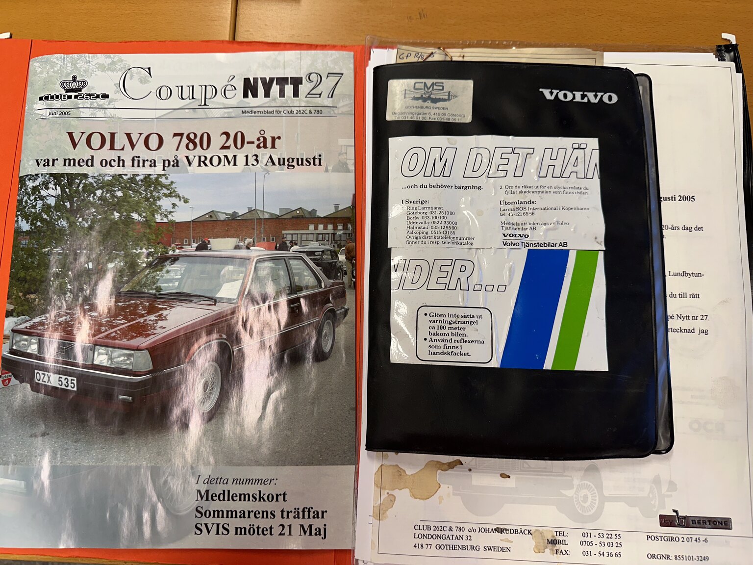 Dokumentation, 1988 Volvo 780 Bertone Coupé