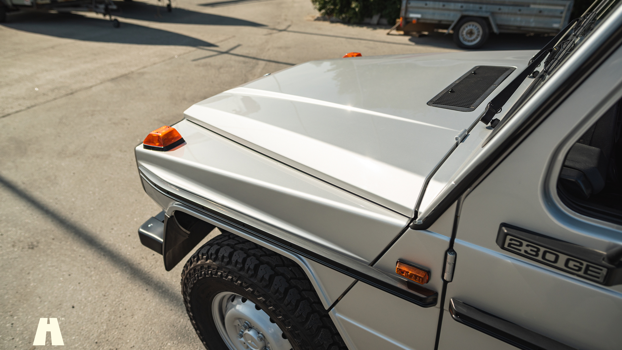 Exterior image of 1985 Mercedes 230GE Cabrio