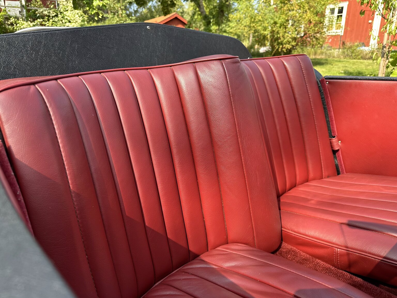 Interiörbild 1938 AUSTIN SEVEN BOAT TAIL