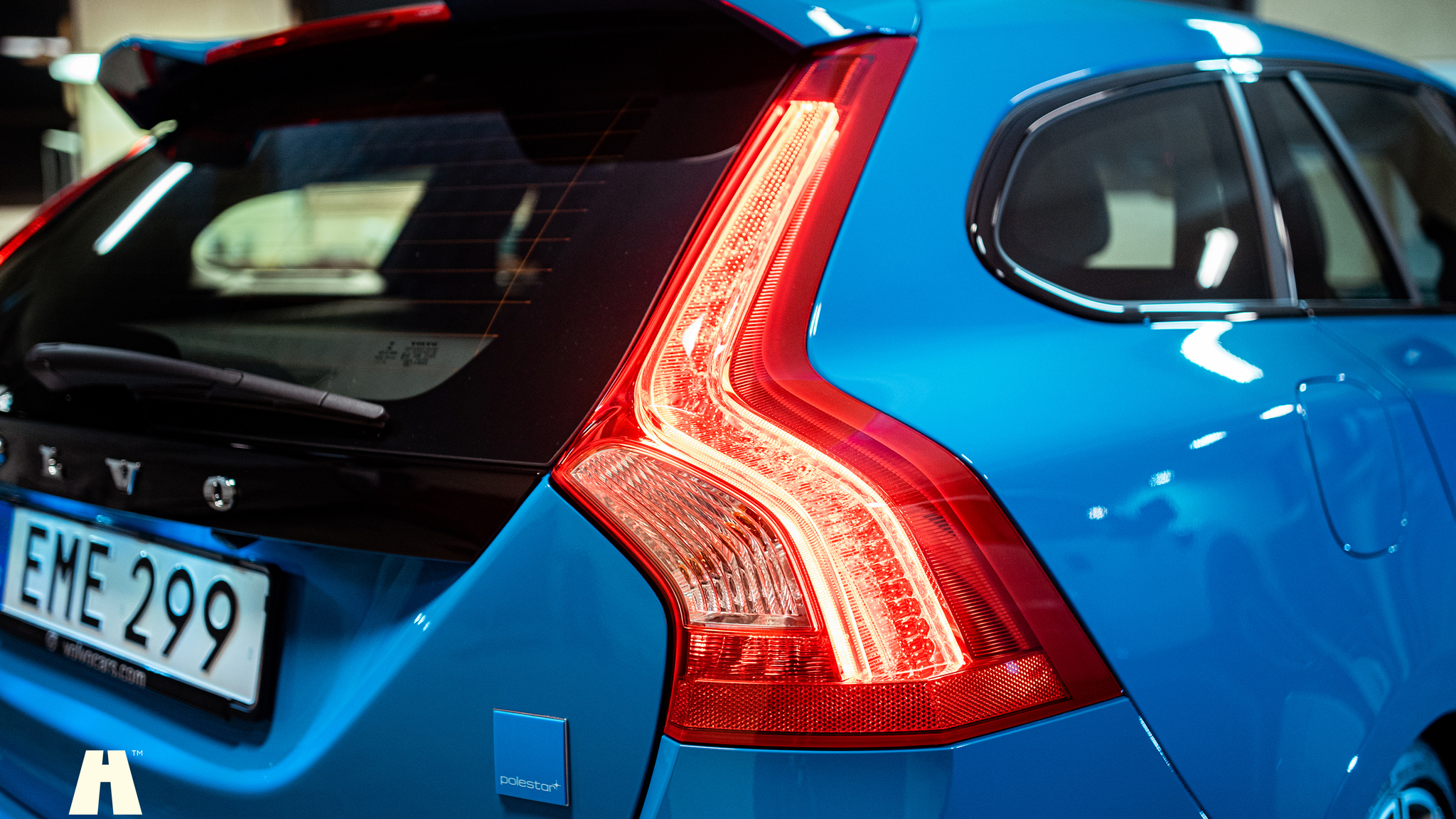 Exterior image of 2017 Volvo V60 Polestar T6