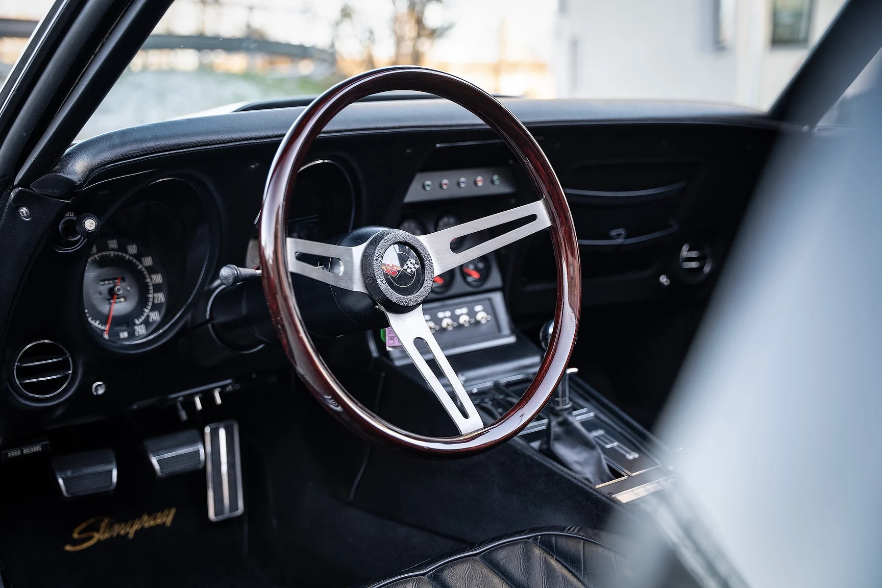 Innenraumfoto von 1971 Chevrolet Corvette Stingray Special 598 cui V8 795 hk (4)