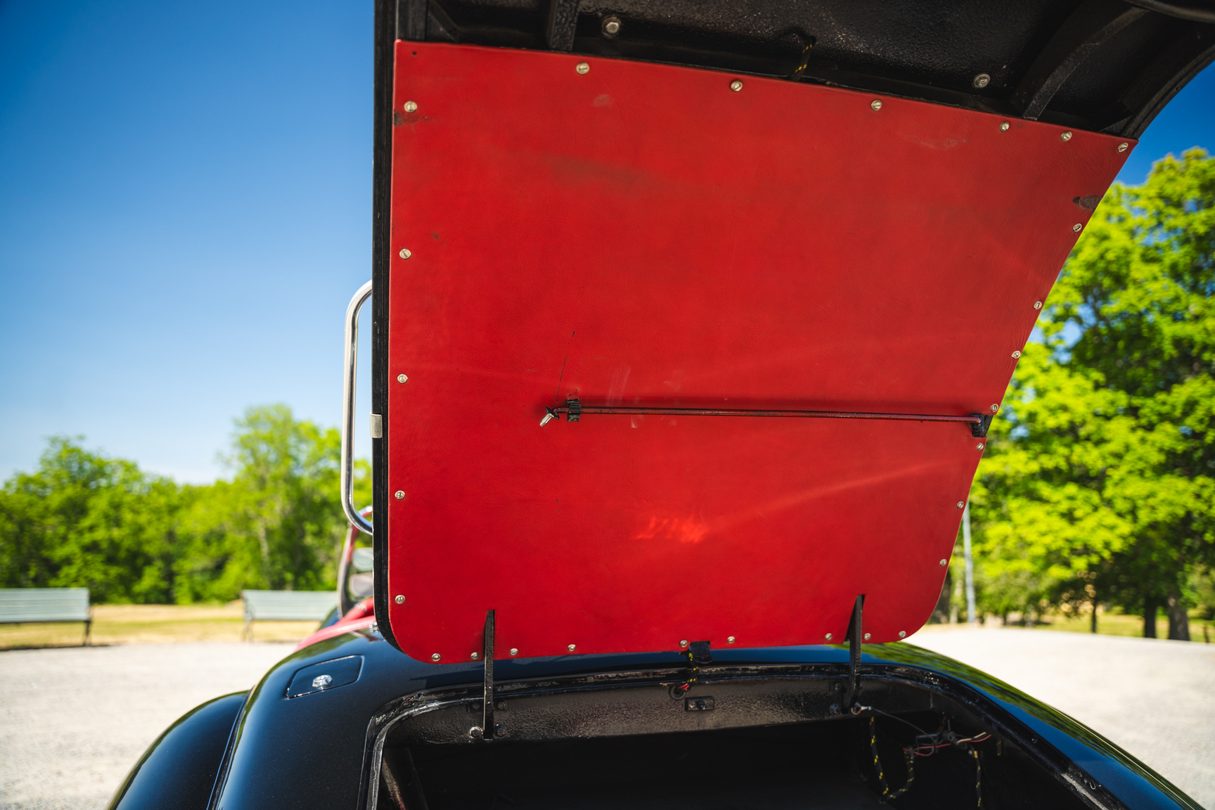Interiörbild 1951 Jaguar XK 120