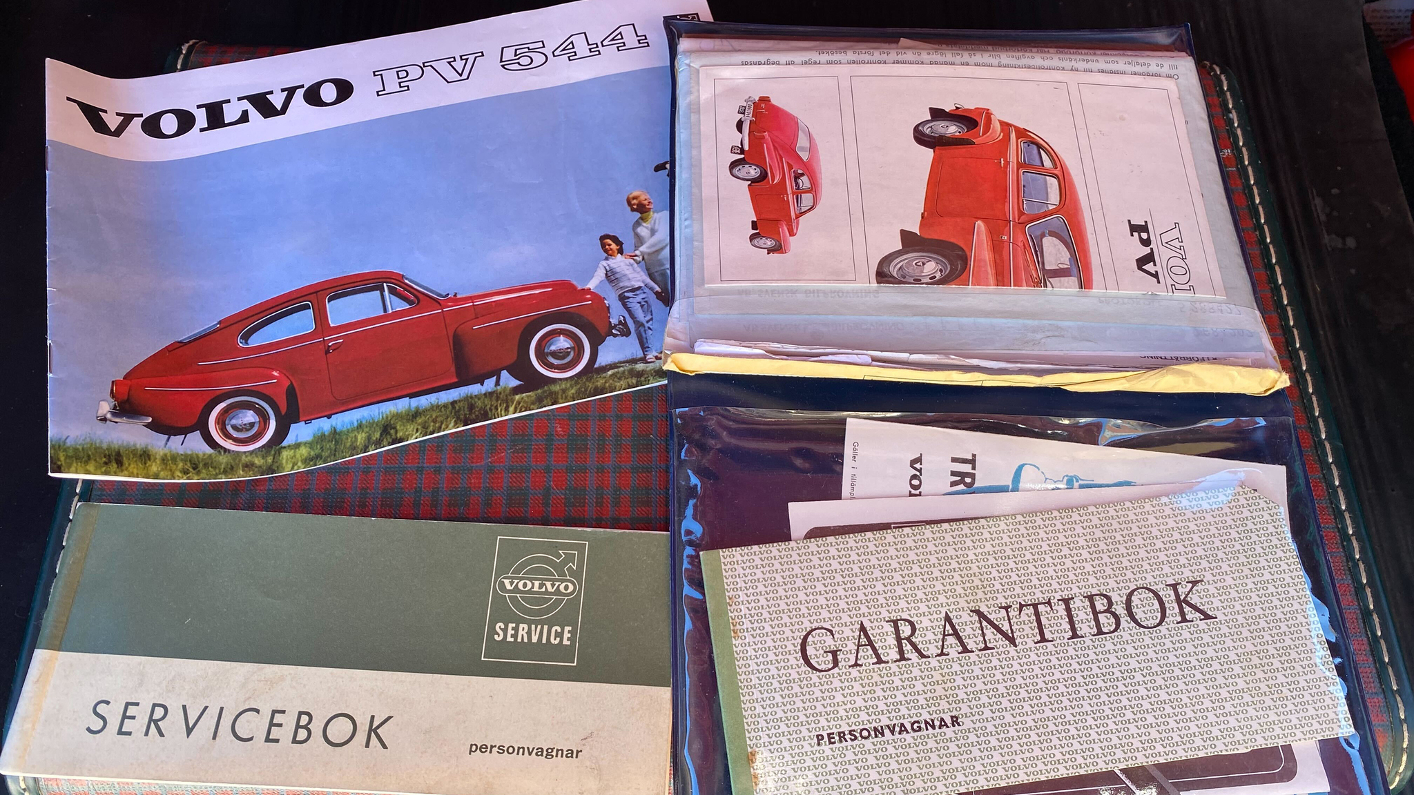 Dokumentation för 1965 Volvo PV 544 Sport
