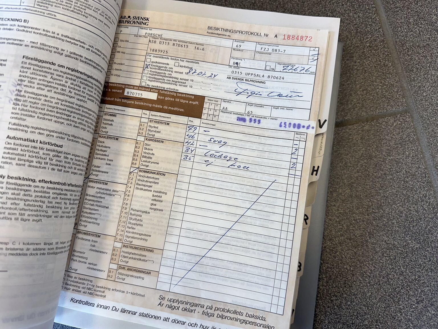 Documentation for 1969 1969 PORSCHE COUPÉ 911 T  (16)