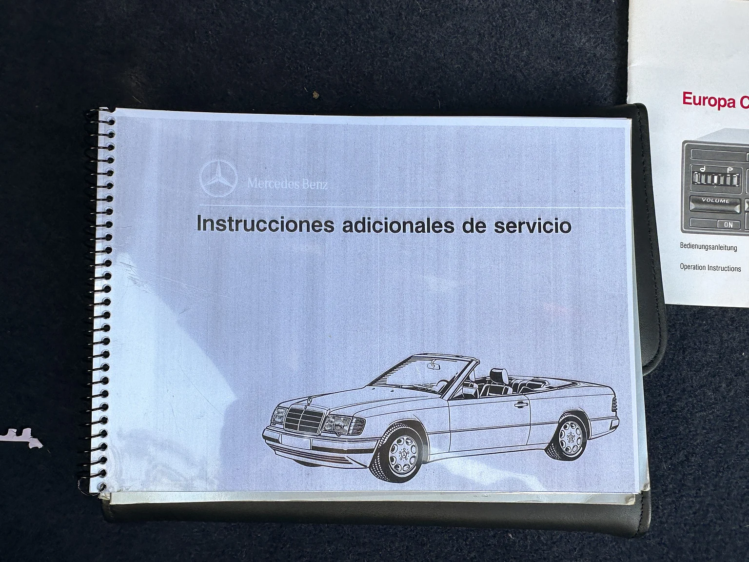 Dokumentation, 1993 Mercedes-Benz 300 CE-24 Cabriolet (16)