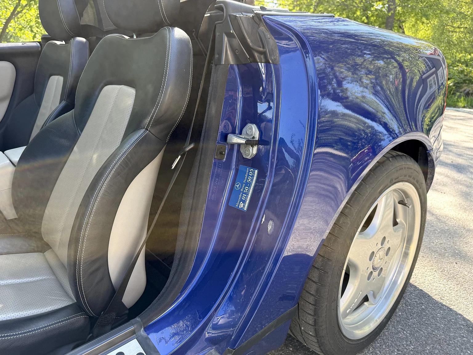 Interiörbild 1997 Mercedes-Benz 230 SLK (14)