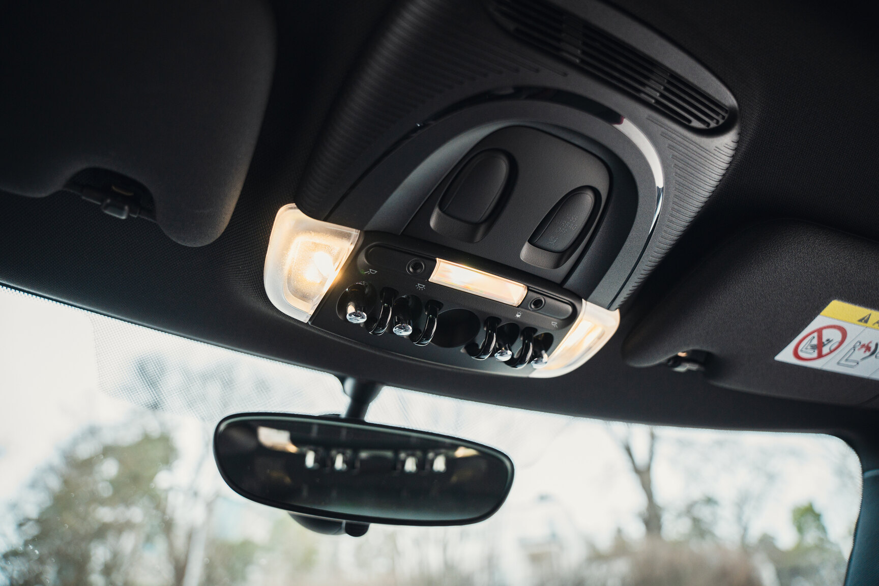 Interior image of 2017 Mini Cooper JCW