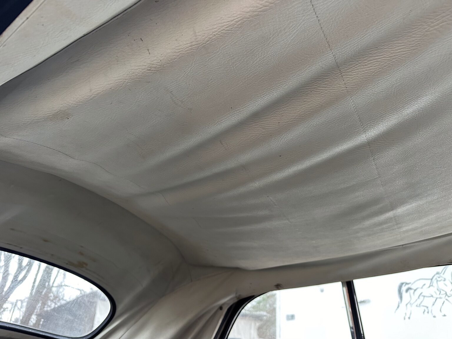 Innenraumfoto von 1968 Volkswagen Beetle 1500 Cabriolet