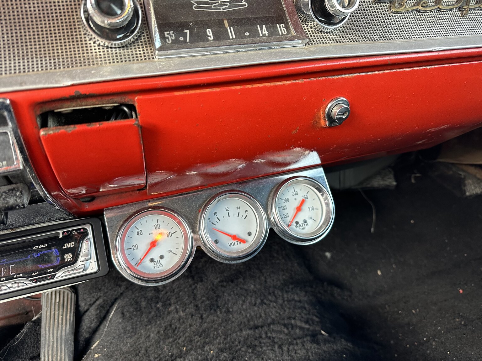 Innenraumfoto von 1957 Chevrolet Bel Air (49)