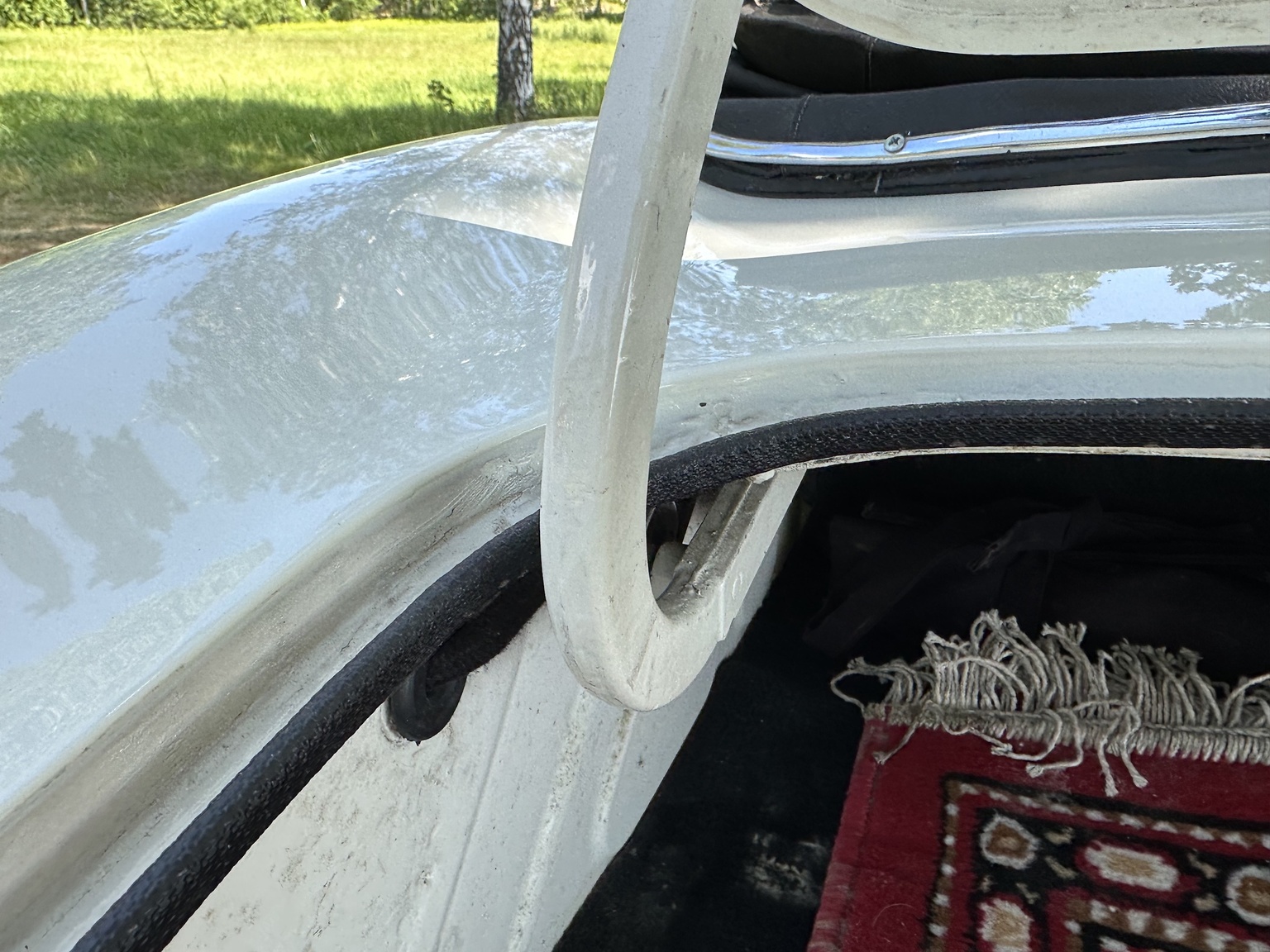 Innenraumfoto von 1969 Jaguar E-Type