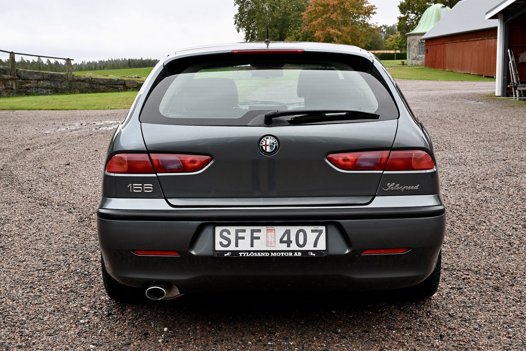 Exteriörbild på 2000 Alfa Romeo 156 Sportwagon TS Selespeed Distinctive