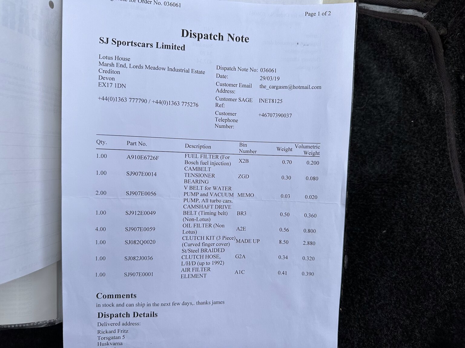 Dokumentation, 1987 Lotus Esprit Turbo HCi (22)