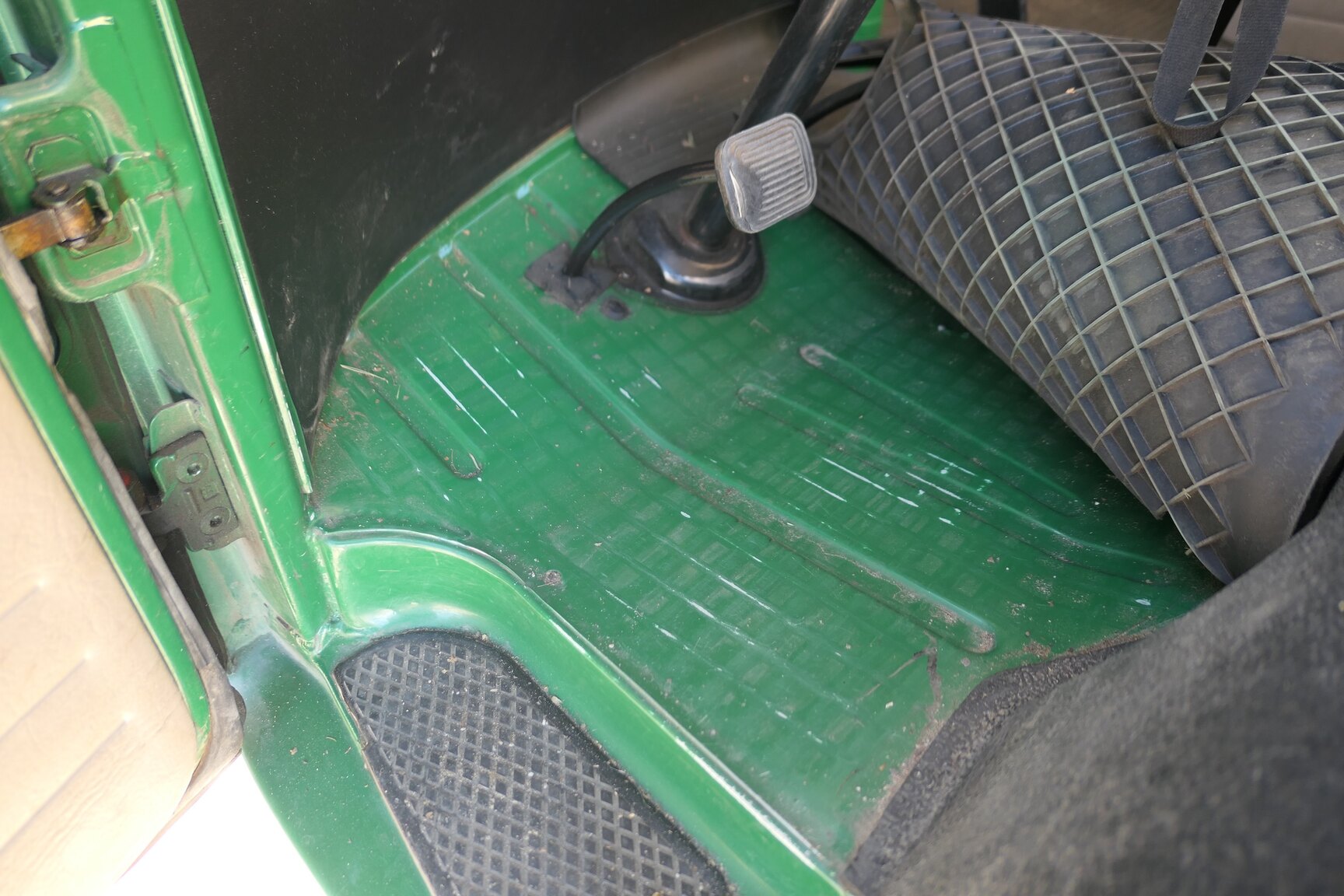 Interiörbild 1975 Volkswagen Transporter 1600 Minibuss