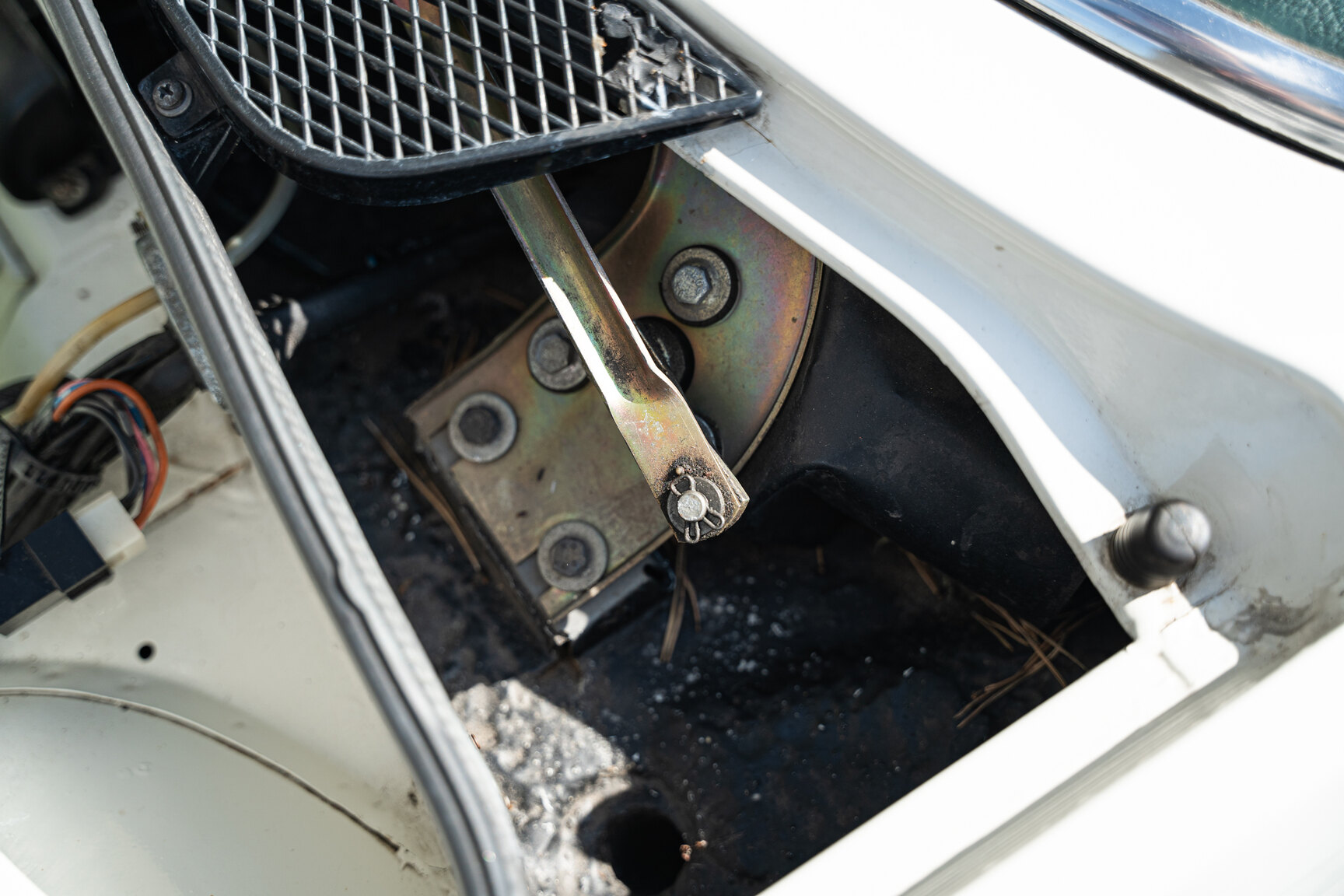 Interiörbild 1984 Bertone X 1/9