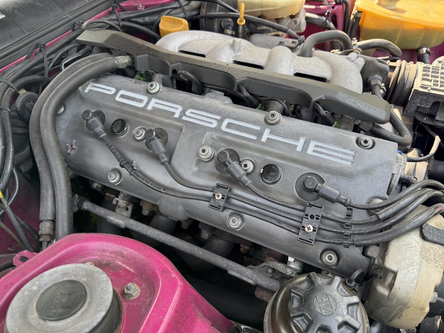 Image of 1990 Porsche 944 S2 Convertible mechanics