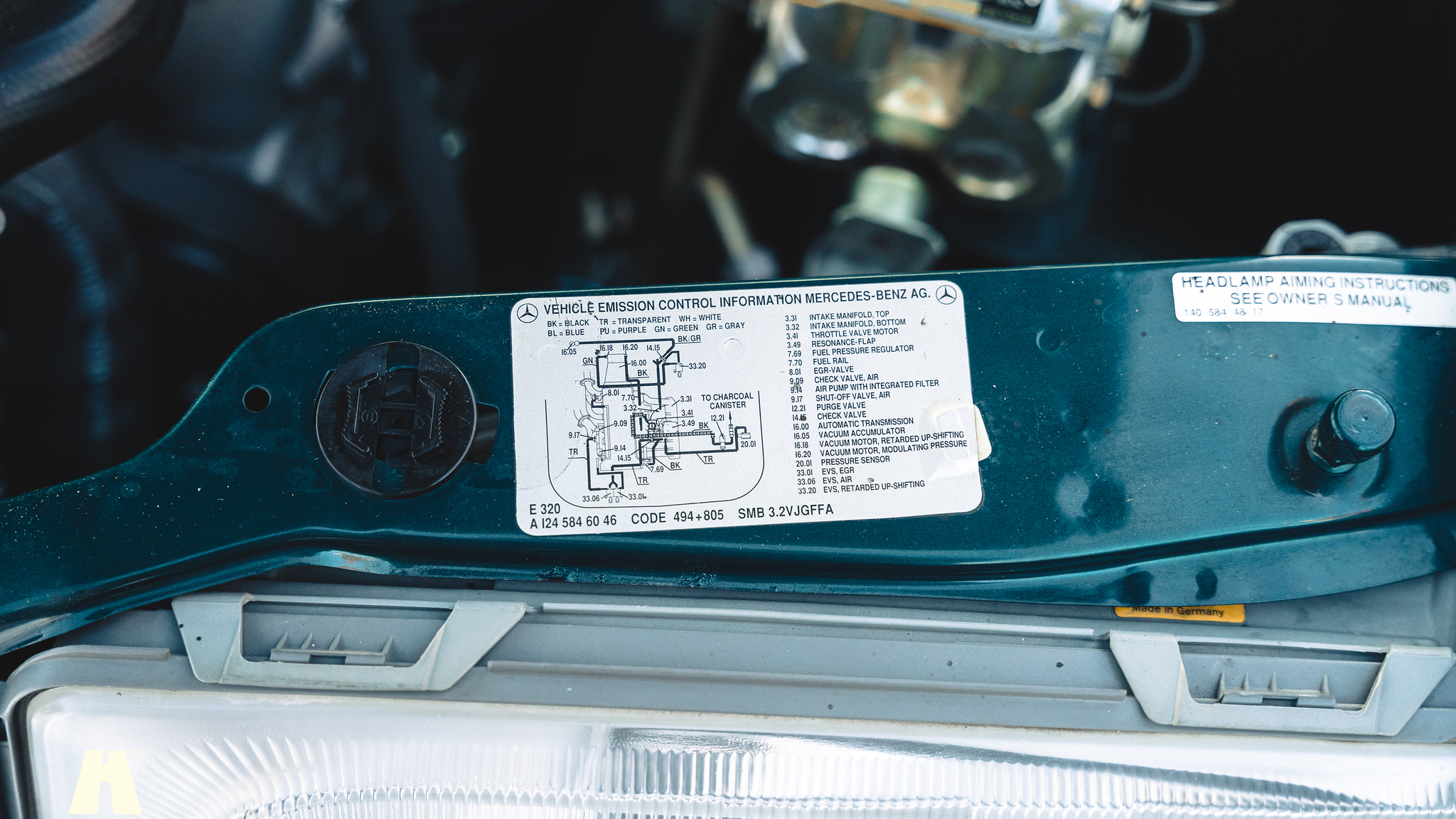 Image of 1995 Mercedes-Benz E320 Cabriolet  mechanics