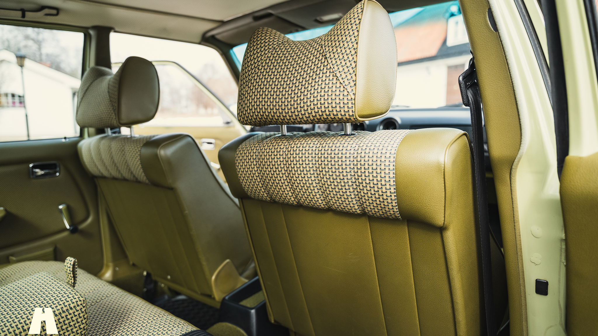 Interiörbild 1979 Mercedes Benz 230