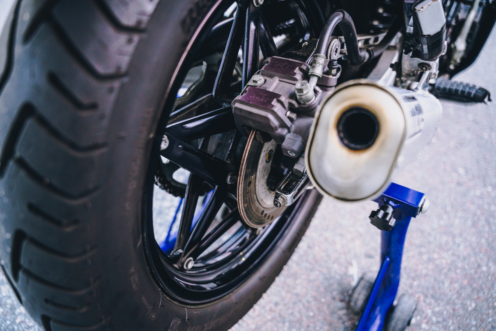 Image of 1986 Honda NS400R Rothmans Replica mechanics