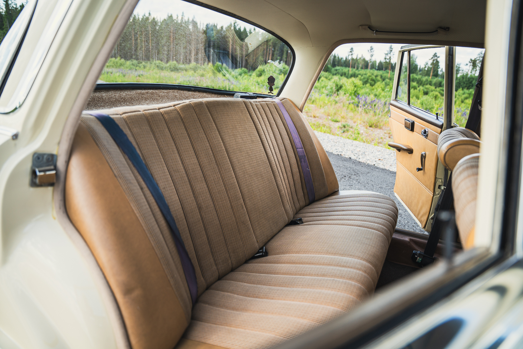 Innenraumfoto von 1966 Mercedes-Benz 200 D "Heckflosse"