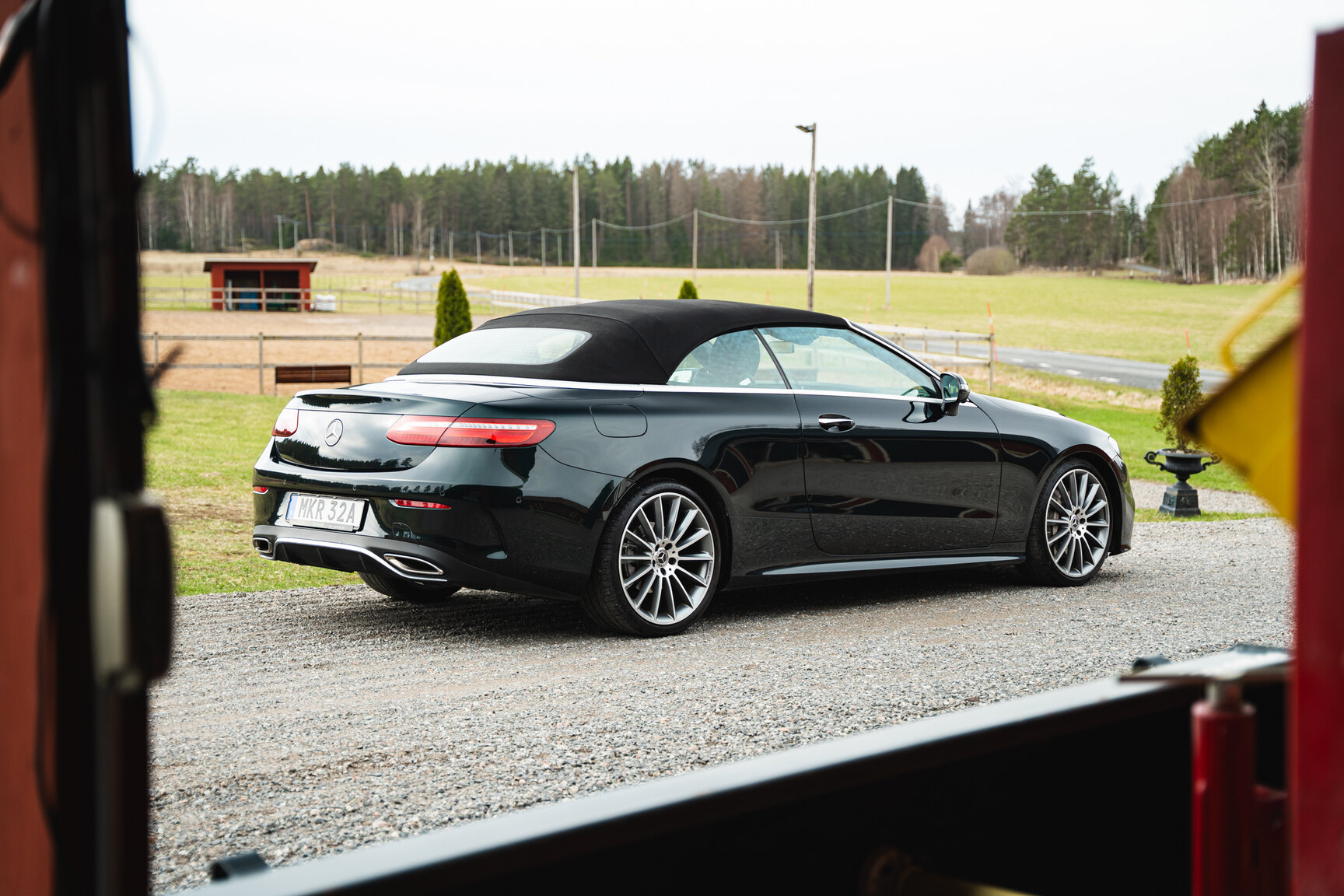 Exterior image of 2019 Mercedes-Benz E300 Cabriolet