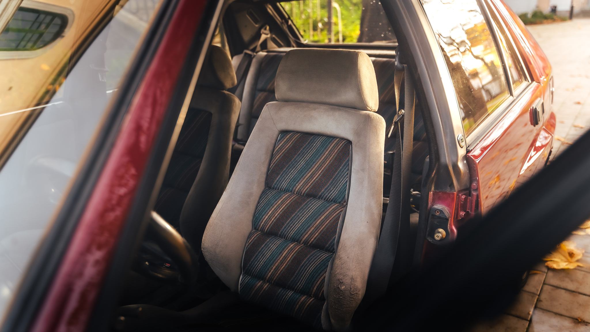 Interiörbild 1989 Lancia Delta Integrale 16V