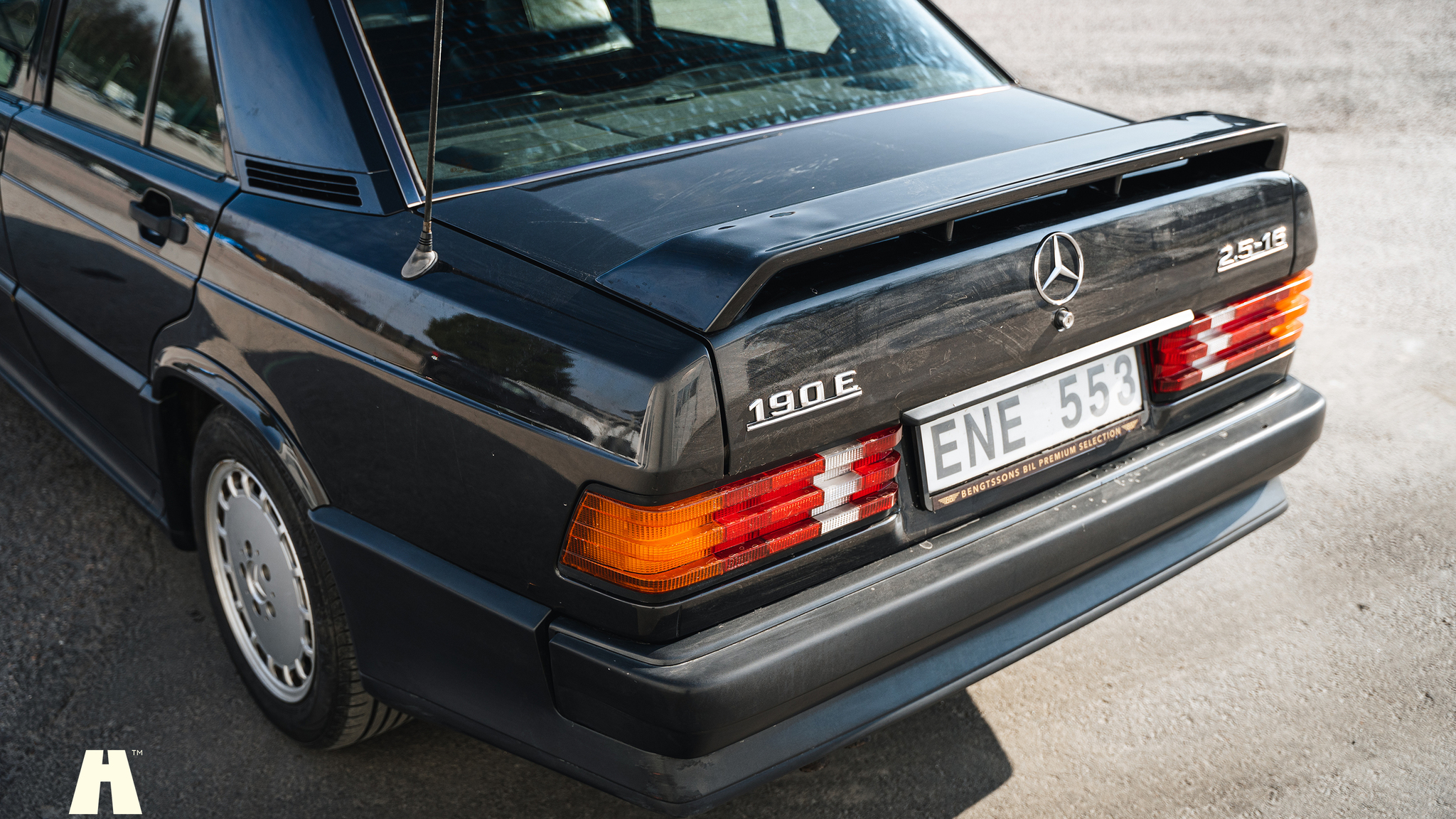 Exterior image of 1992 Mercedes-Benz 190E 2.5-16 Cosworth
