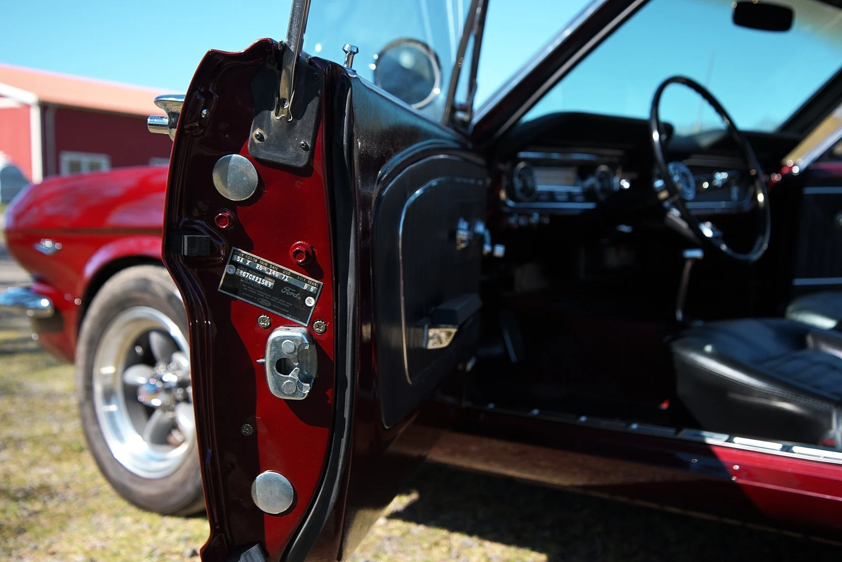 Interiörbild 1965 Ford Mustang HT 289cui (1)