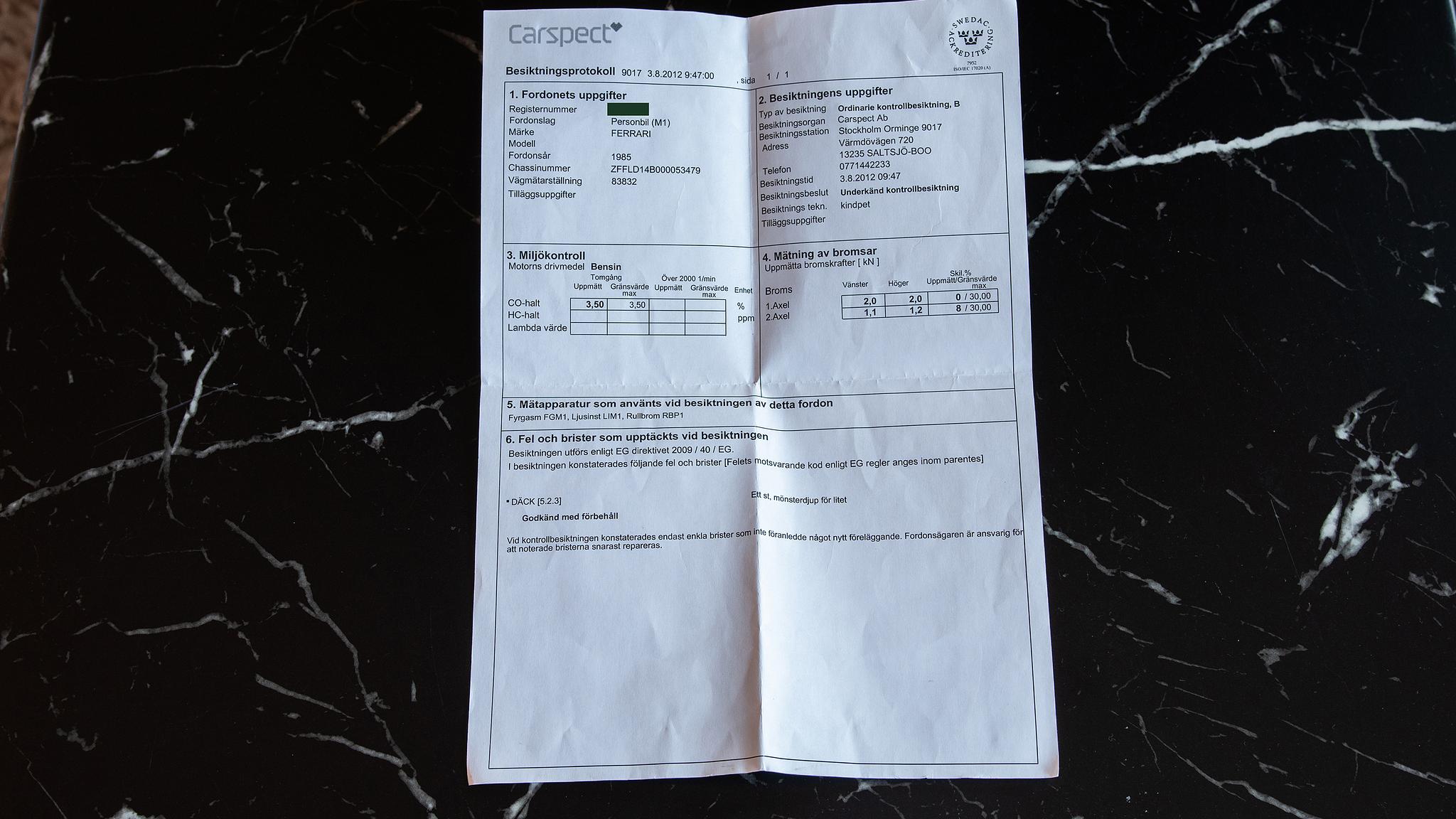 Documentation for 1985 Ferrari Mondial Quattrovalvole Design by Pininfarina (14)