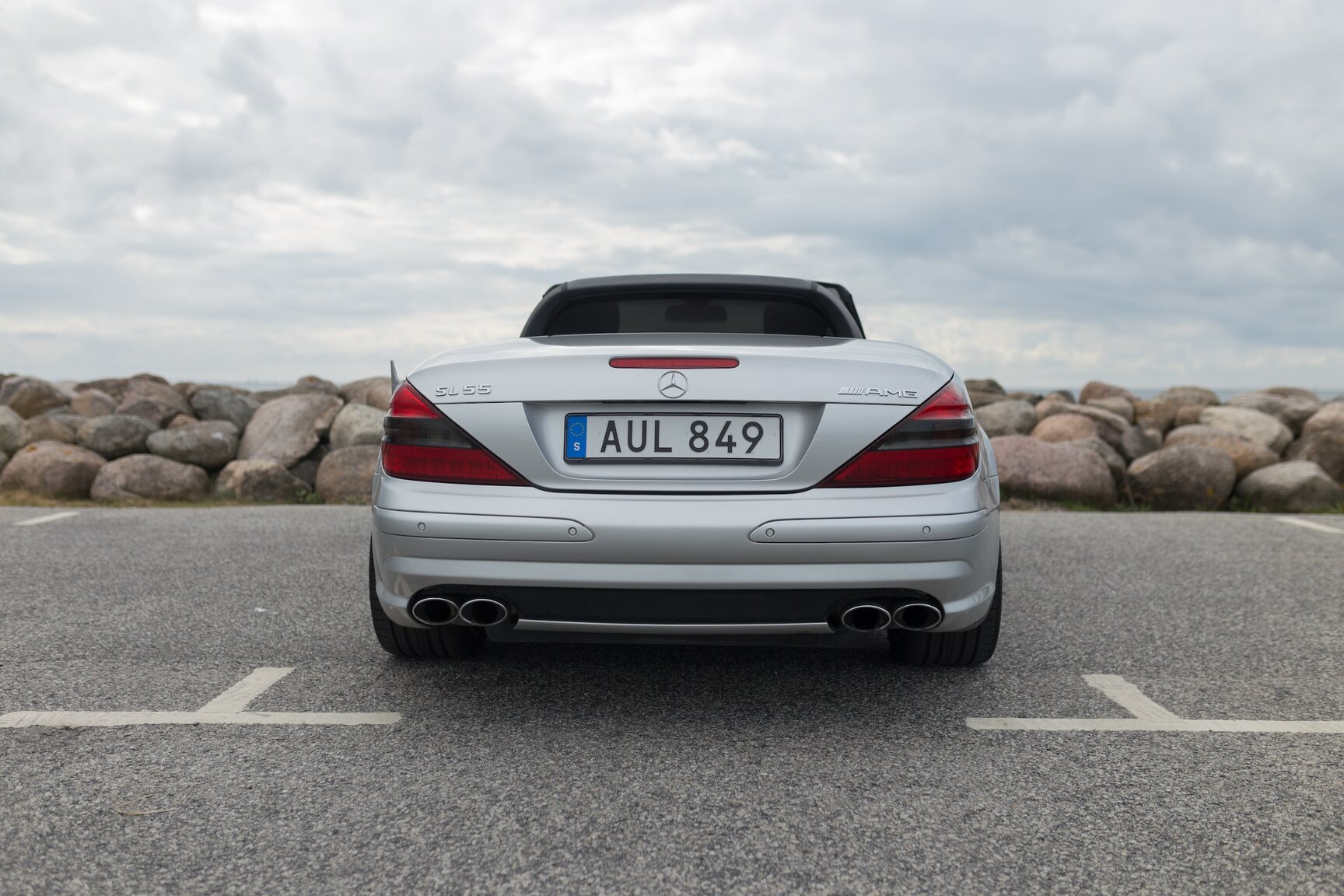 Exteriörbild på 2002 Mercedes-Benz SL55 AMG
