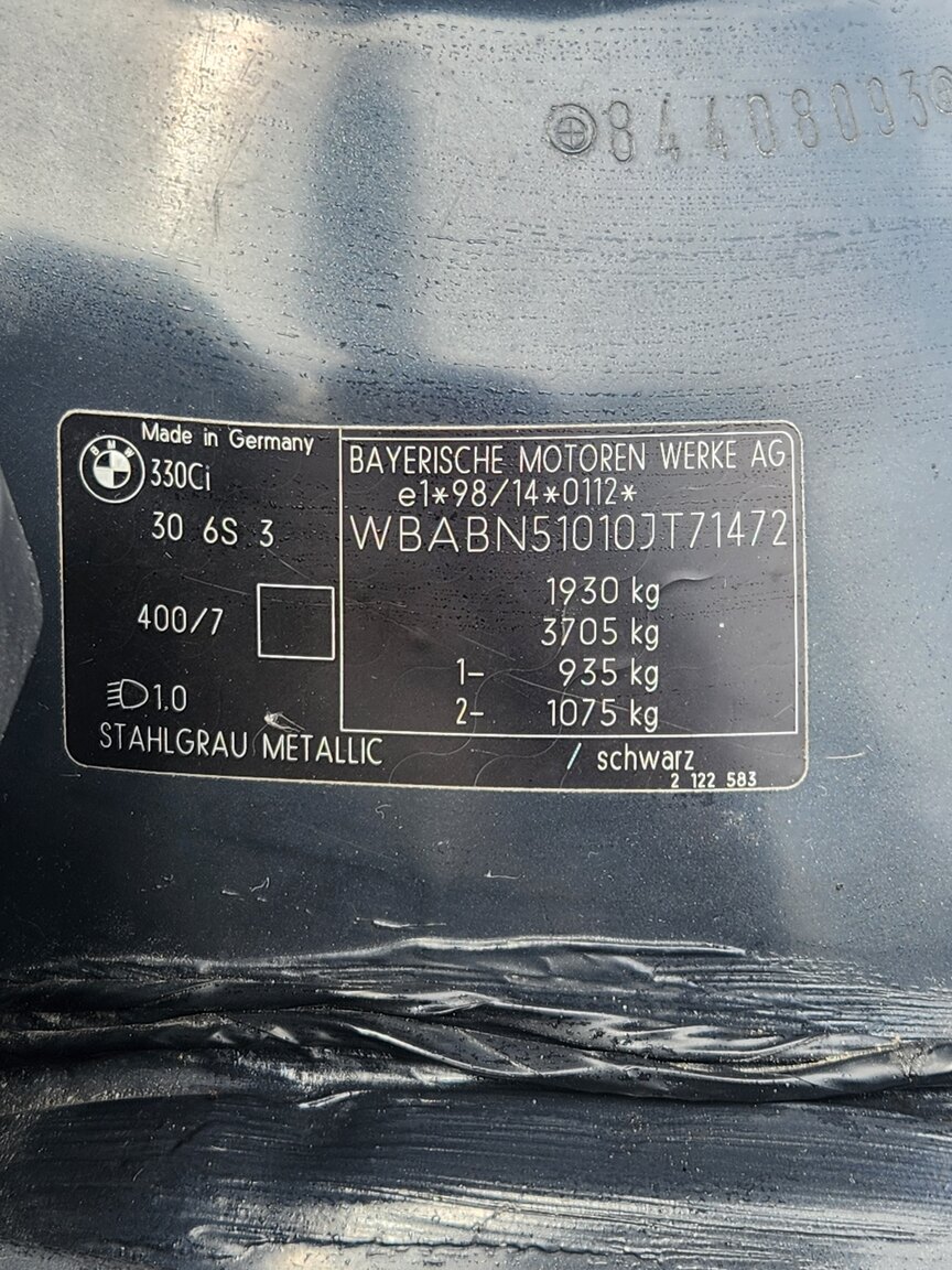 2002  BMW 330Ci , Mekanik