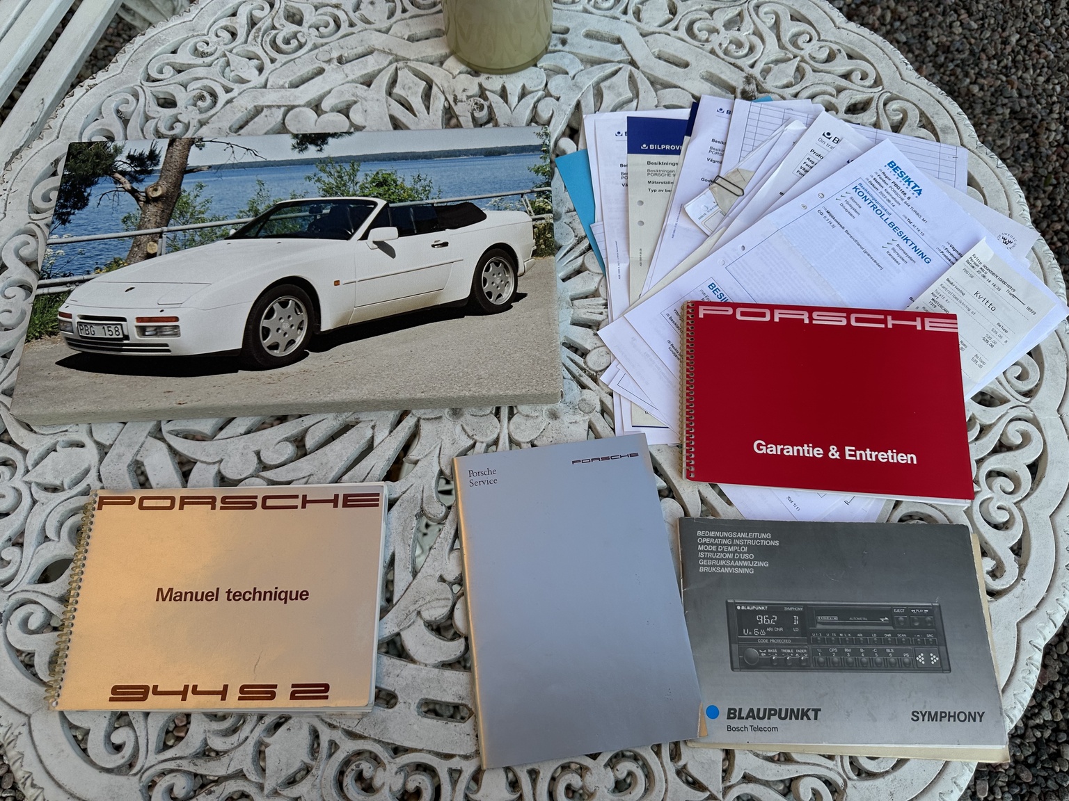 Documentation for 1991 Porsche 944 Turbo Cabriolet