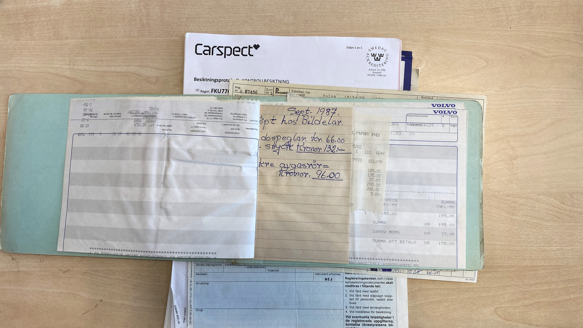 Dokumentation, 1966 Volvo Amazon (12)