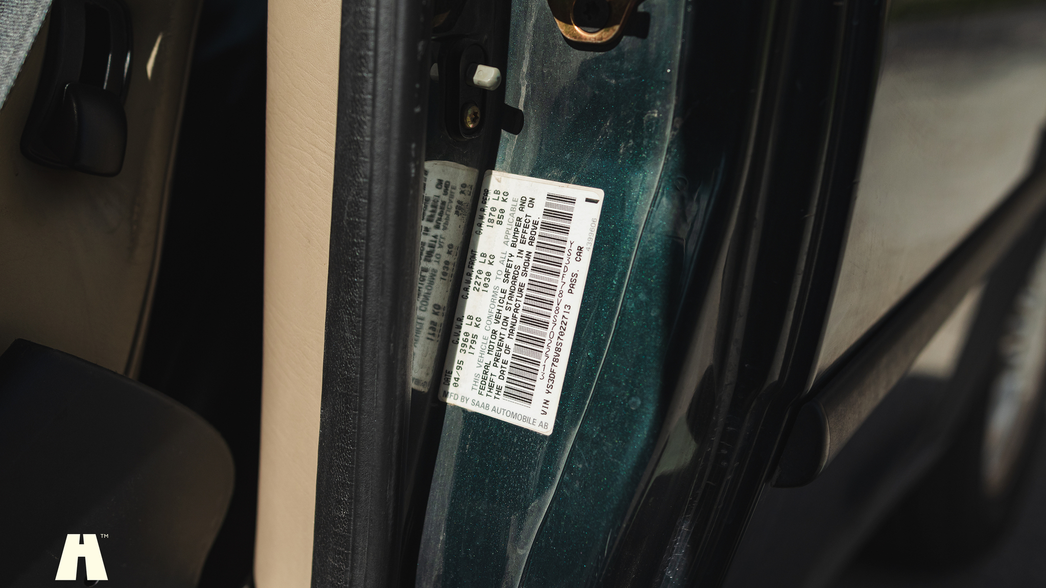 Interior image of 1995 SAAB 900 SE V6 Automat
