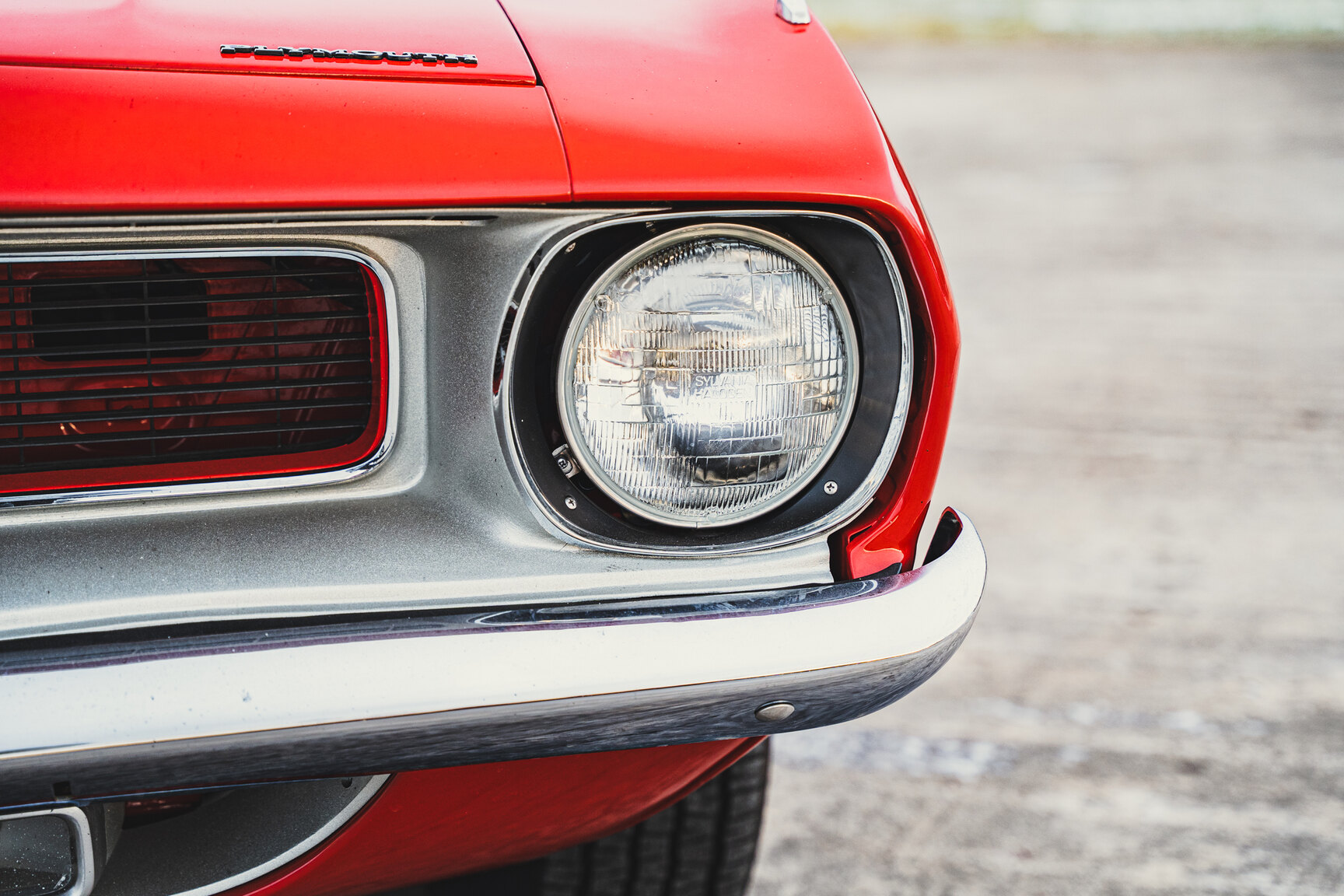 Aussenfoto 1972 Plymouth Cuda 340