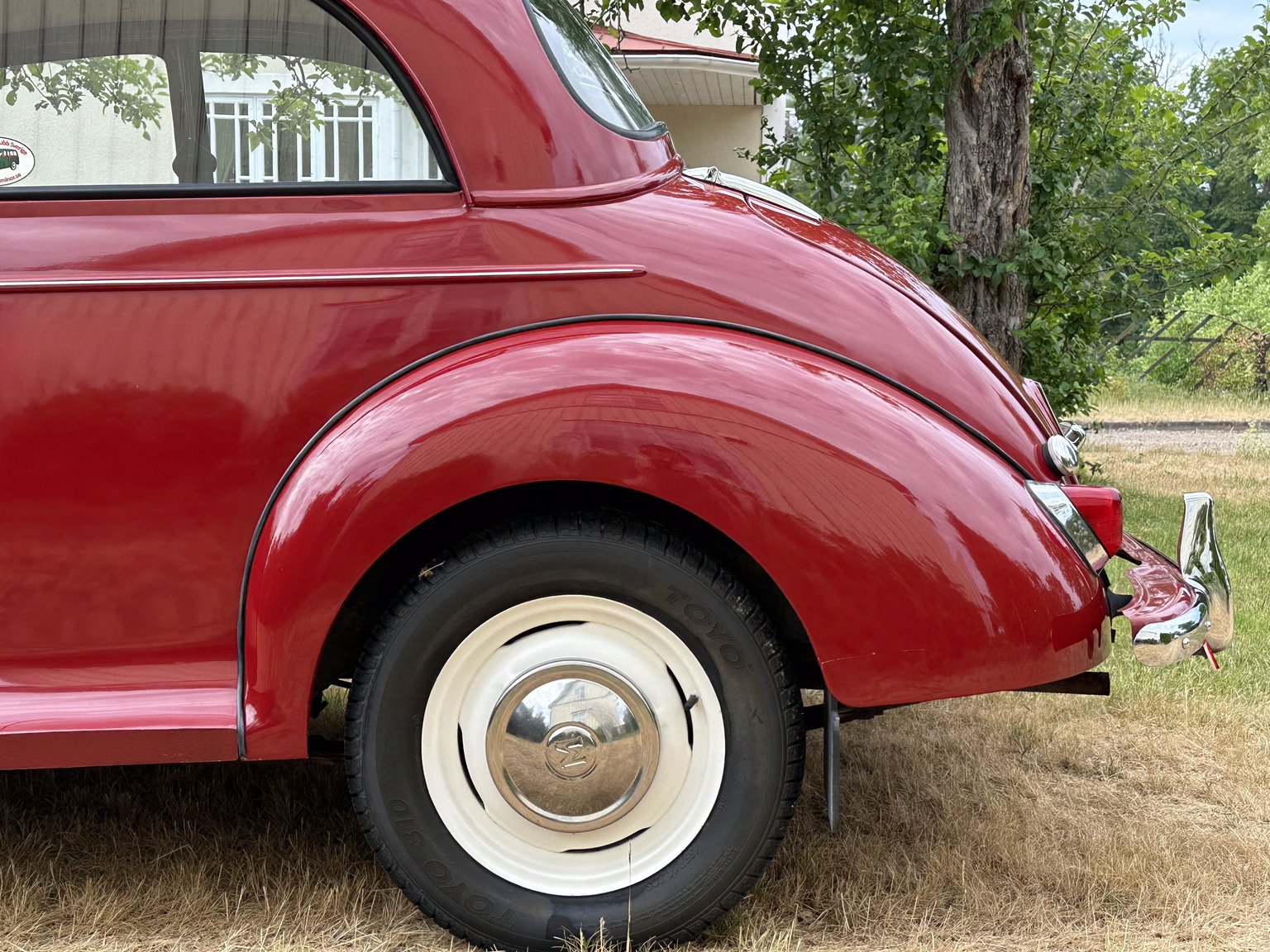 Exteriörbild på 1958 Morris Minor 1000