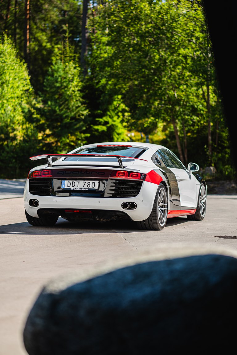 Exteriörbild på 2008 Audi R8 4.2 V8 Turbo Manuell