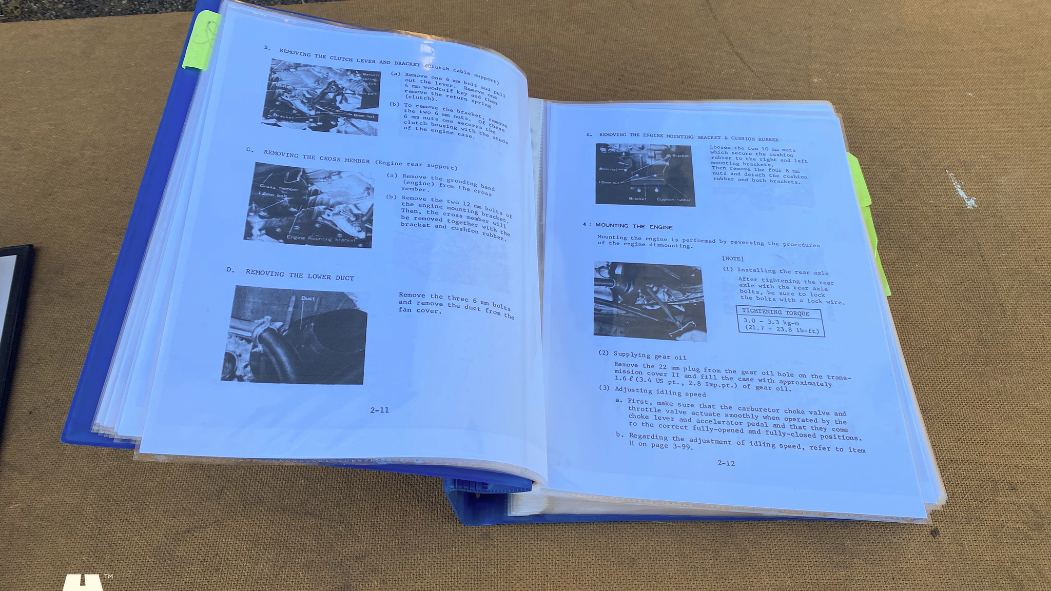 Dokumentation för 1968 Subaru 360 Deluxe (21)