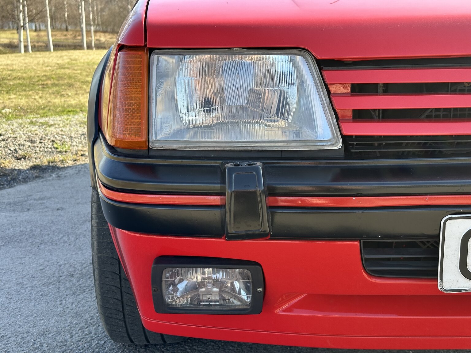 Exterior image of 1989 Peugeot 205 GTI