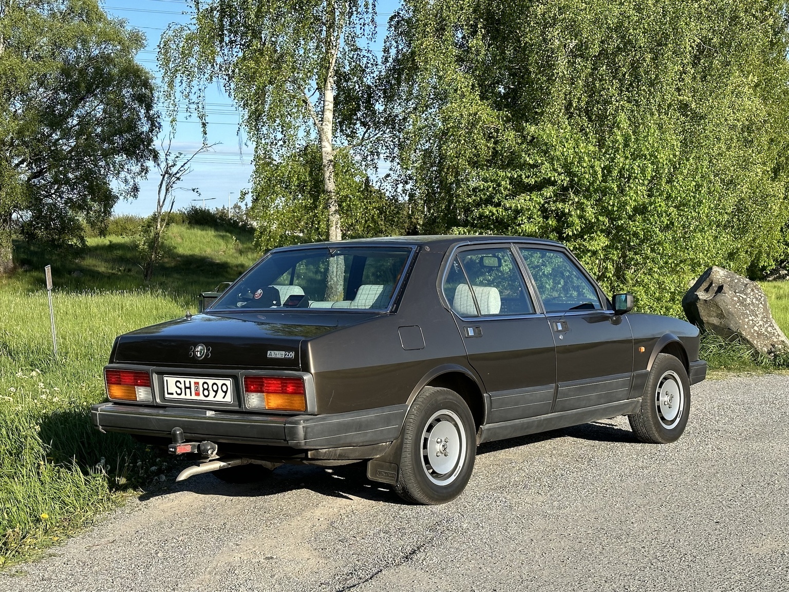 Exteriörbild på 1984 Alfa Romeo Alfetta 2000