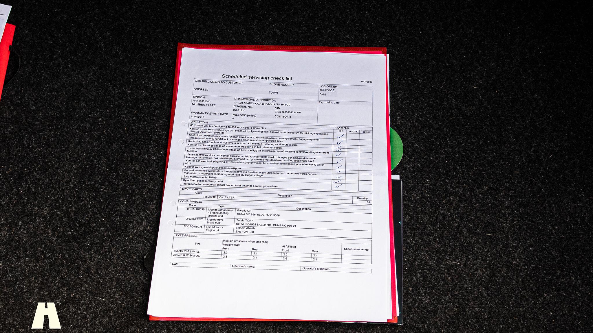 Dokumentation, 2016 Abarth 595 Competizione (19)