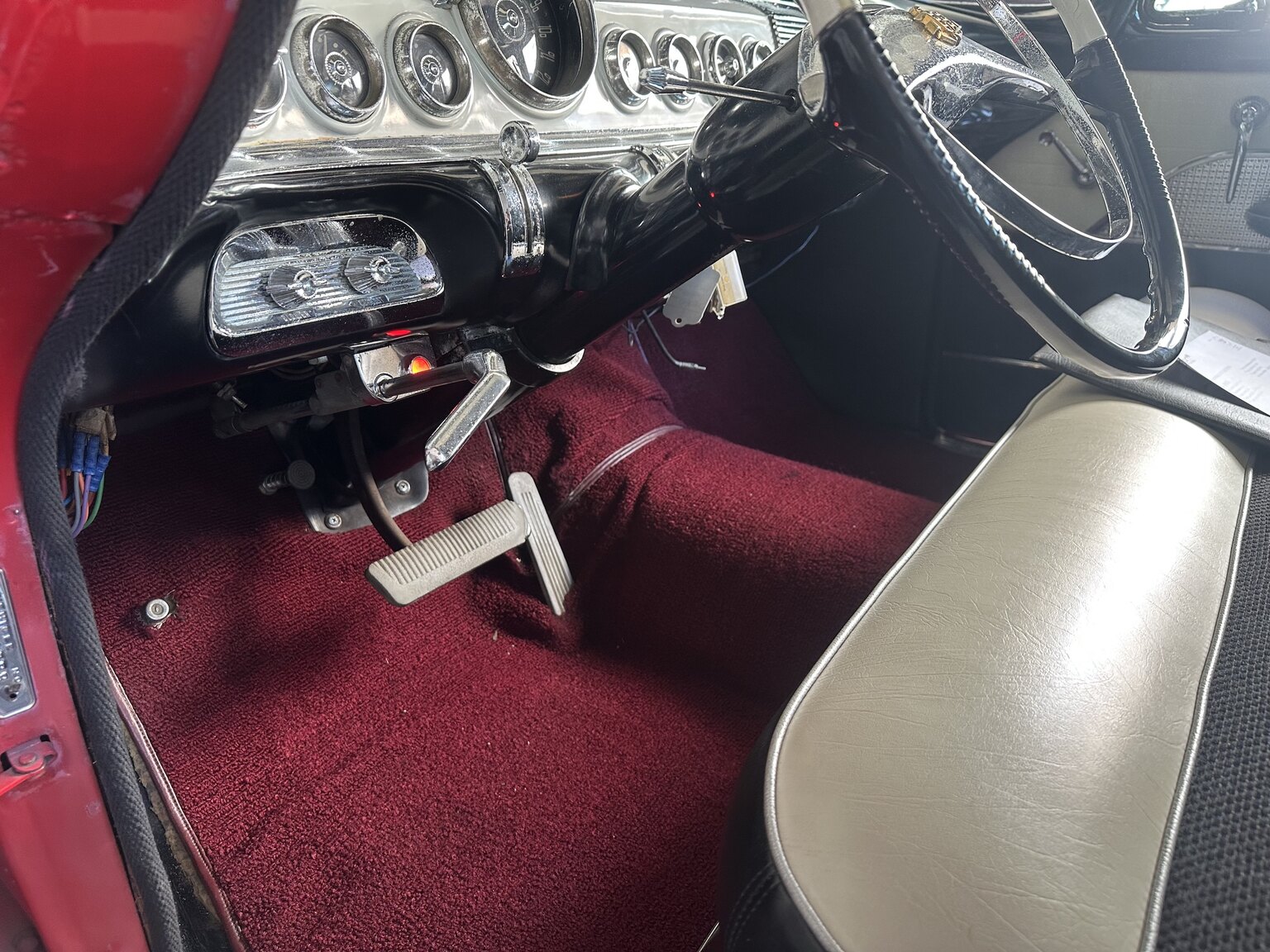Interior image of 1955 Dodge Custom Royal Sedan HEMI