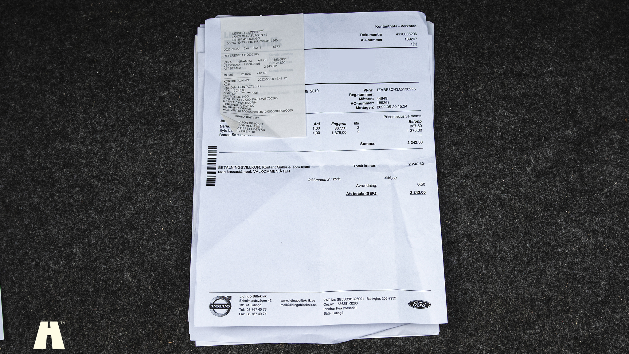 Documentation for 2010 Ford Mustang GT 