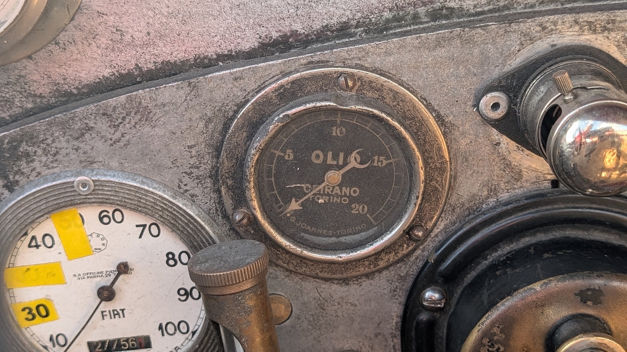 Interior image of 1929 FIAT 321C (521c) "Flying Fiona"