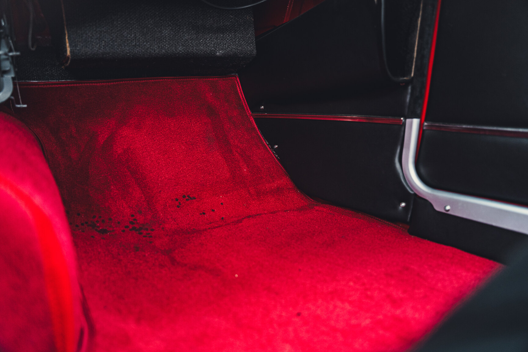 Interiörbild 1963 Volvo P1800 S