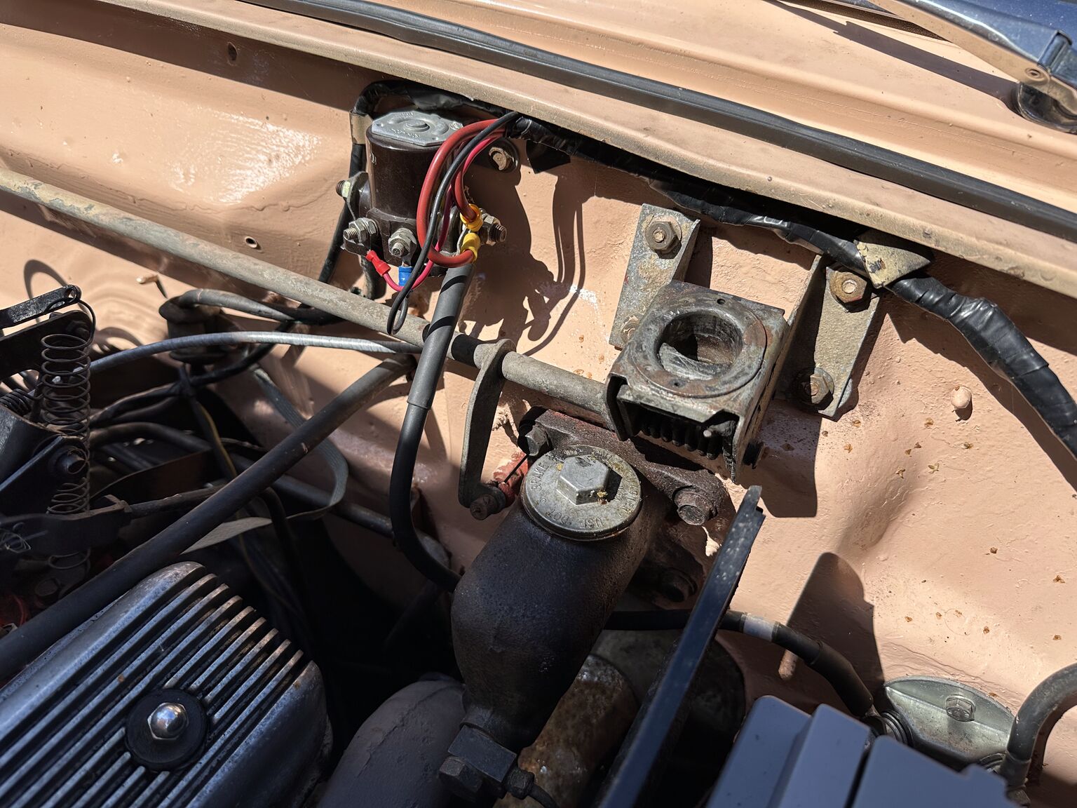 Image of 1956 Ford Thunderbird Convertible mechanics
