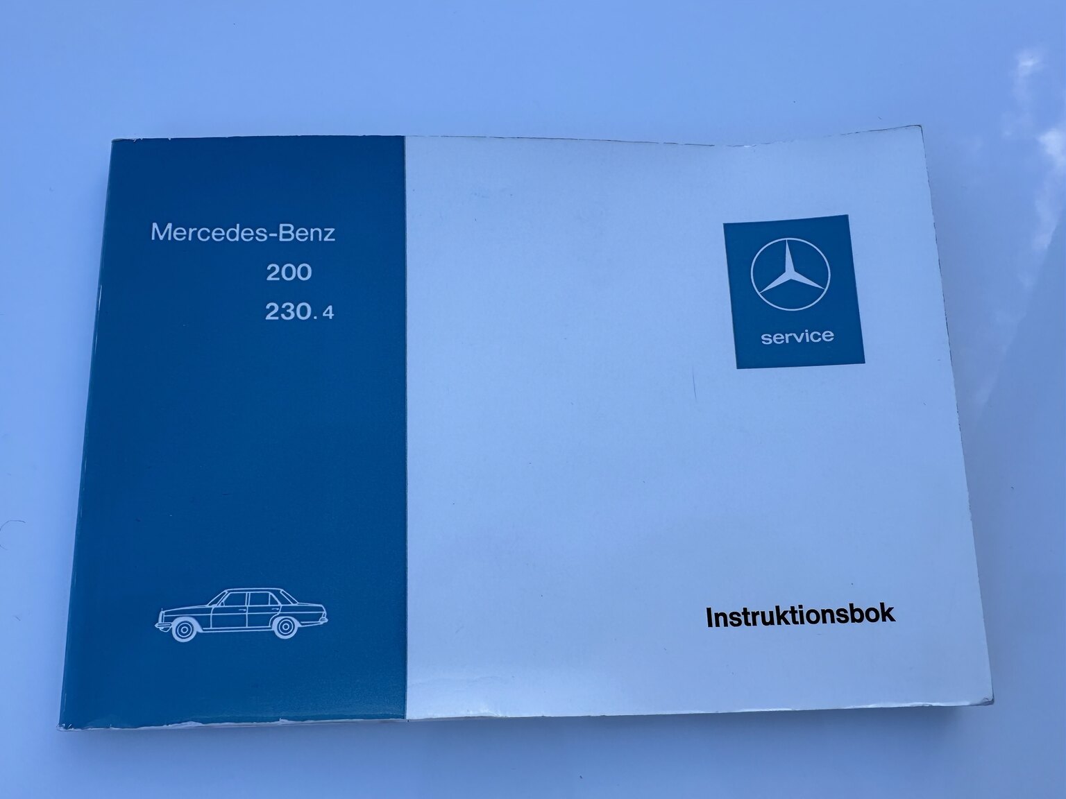 Documentation for 1975 Mercedes Benz 200 (7)